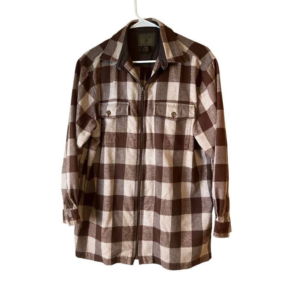 St John’s Bay Men’s‎ Lg Zip Front Shacket